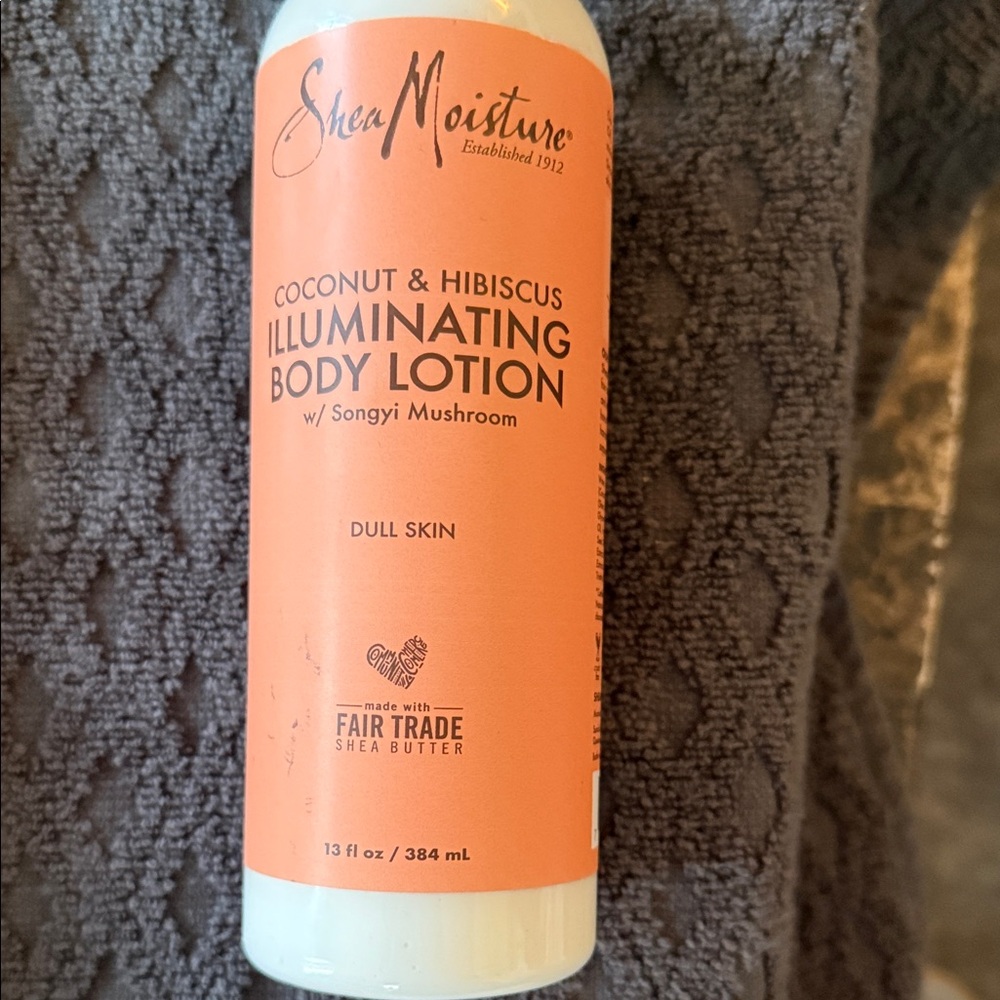 Shea Moisture Coconut & Hibiscus Body Lotion - Orange Label